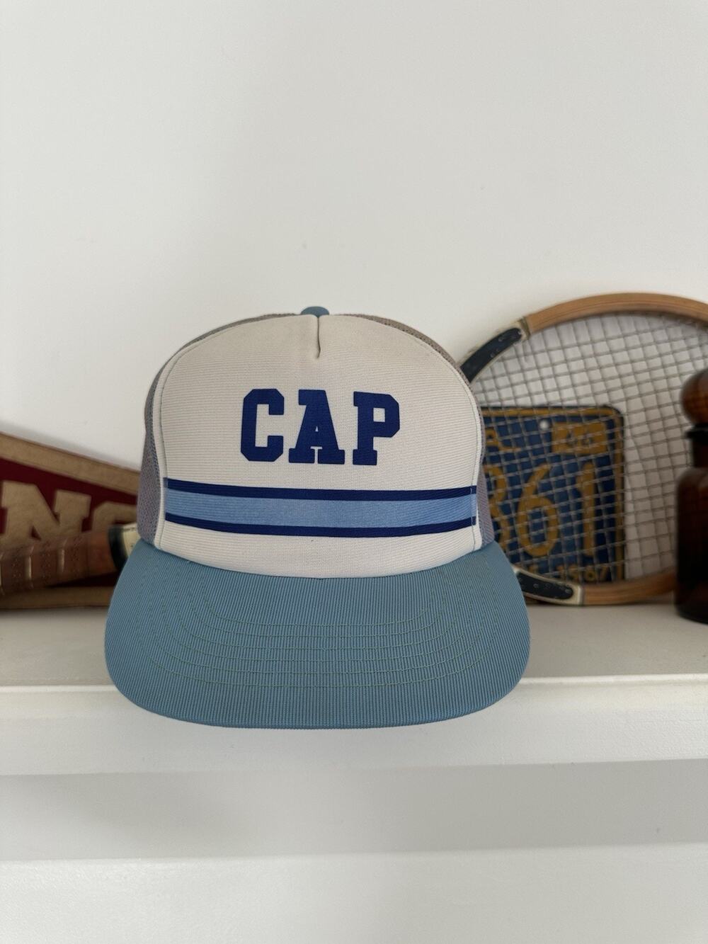 Vintage Youngan Trucker Mesh Snapback Hat Cap